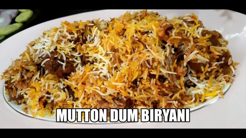 Mutton Dum Biryani | Eid Special