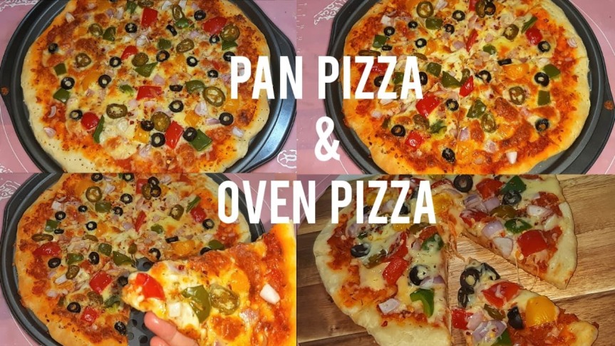 Pan Pizza & Oven Pizza | Homemade Pizza Sauce & Dough