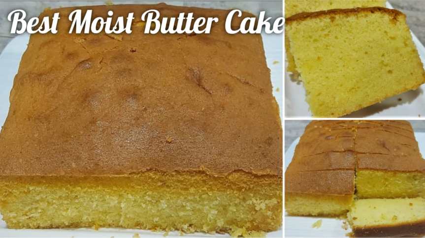 How to make  Soft Moist Butter cake/ Moist Butter cake Recipe/ Easy Butter Cake Recipe/Tea time cake
